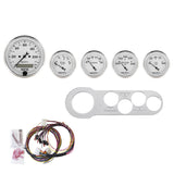 AutoMeter 7042-OTW DIRECT FIT DASH KIT, CHEVY CAR 53-54, MPH/FUEL/OILP/WTMP/BAT, OTW