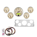 AutoMeter 7057-AB DIRECT FIT DASH KIT, CHEVY TRUCK 40-46, MPH/FUEL/OILP/WTMP/BAT, AB
