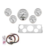 AutoMeter 7057-OTW DIRECT FIT DASH KIT, CHEVY TRUCK 40-46, MPH/FUEL/OILP/WTMP/BAT, OTW