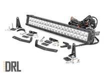 Load image into Gallery viewer, LED Light Kit | Bumper Mount | 20" Chrome Dual Row | Amber DRL | Nissan Titan XD (16-24)