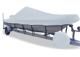 CARVER 71218P-10 BOAT COVER  SKIFF-18  PG GRAY