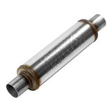 Flowmaster 71415 Flow FX Muffler - 2.25 In/Out - Round Body - Moderate Sound - Stainless Steel