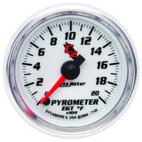 AutoMeter 7145 GAUGE, PYROMETER (EGT), 2 1/16
