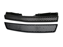 Load image into Gallery viewer, Armordillo USA 7147423 2007-2014 Chevy Tahoe 2Pcs Mesh Style Front Grille (Black)