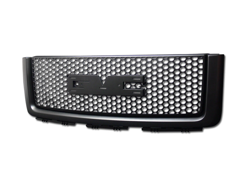 Armordillo USA 7148642 2007-2013 Gmc Sierra 1500 / Denali Oe Style Front Grille W/Logo Base (Black)