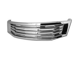 Armordillo USA 7148987 2008-2010 Honda Accord Sedan Horizontal Style Front Grille (Chrome)