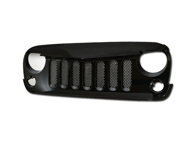 Armordillo USA 7149281 2007-2017 Jeep Wrangler Grille Mesh Style Front Grille (Black)