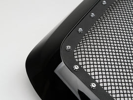 Armordillo USA 7161399 2002-2005 Dodge Ram 1500 Studded Mesh Grille - Gloss Black.