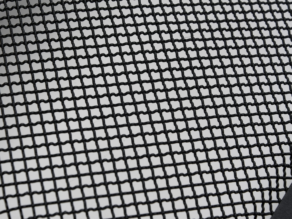 Armordillo USA 7161399 2002-2005 Dodge Ram 1500 Studded Mesh Grille - Gloss Black.