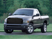 Load image into Gallery viewer, Armordillo USA 7161399 2002-2005 Dodge Ram 1500 Studded Mesh Grille - Gloss Black.