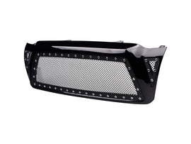Armordillo USA 7161443 2005-2011 Toyota Tacoma Studded Mesh Grille - Gloss Black.