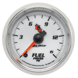 AutoMeter 7162 GAUGE, FUEL PRESSURE, 2 1/16