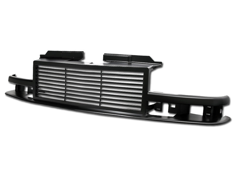 Armordillo USA 7165601 1998-2004 Chevy Blazer Horizontal Style Front Grille (Matte Black)