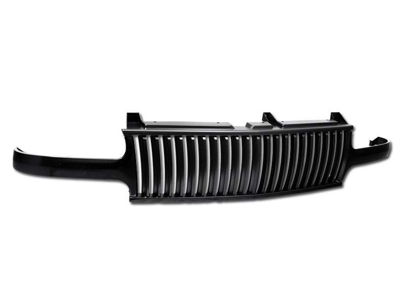 Armordillo USA 7165793 1999-2002 Chevy Silverado 1500 Vertical Style Front Grille (Matte Black)