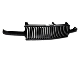 Armordillo USA 7165793 1999-2002 Chevy Silverado 1500 Vertical Style Front Grille (Matte Black)