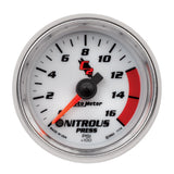 AutoMeter 7174 GAUGE, NITROUS PRESSURE, 2 1/16