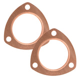 Mr Gasket 7176C Fits 2-1/2 Inch Diameter 3-Bolt Round Header Collectors