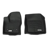 Westin 72-110060 Sure-Fit Floor Liner; Black; Front; 2 pc.;