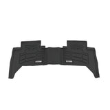 Westin 72-113073 Sure-Fit Floor Liner; Black; Rear; For Double Cab;