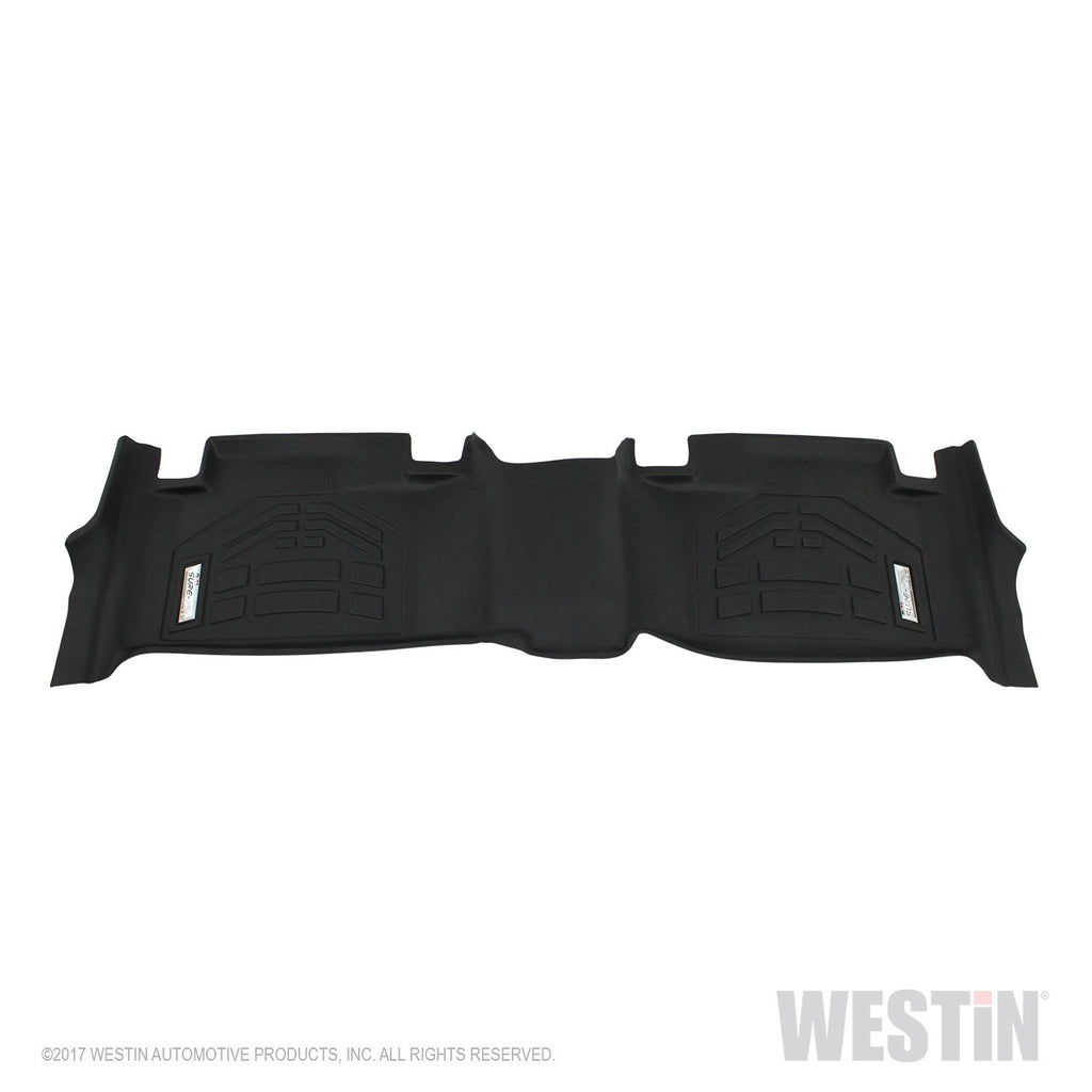 Westin 72-113095 Sure-Fit Floor Liner; Black; Rear;