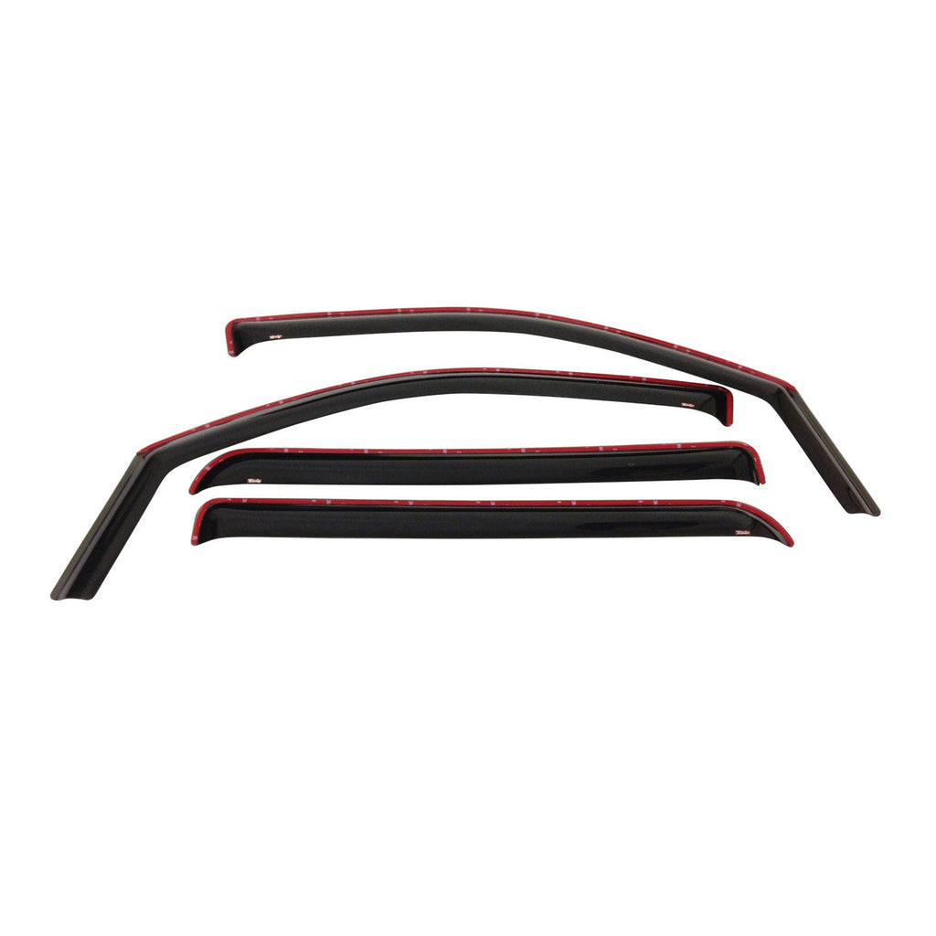 Westin 72-35401 In-Channel Wind Deflector; 4 pc.; Smoke;