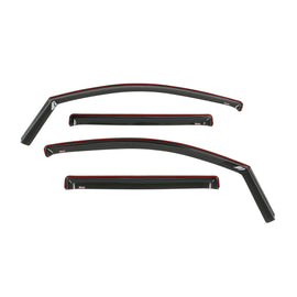 Westin 72-69483 In-Channel Wind Deflector; 4 pc.; Smoke;