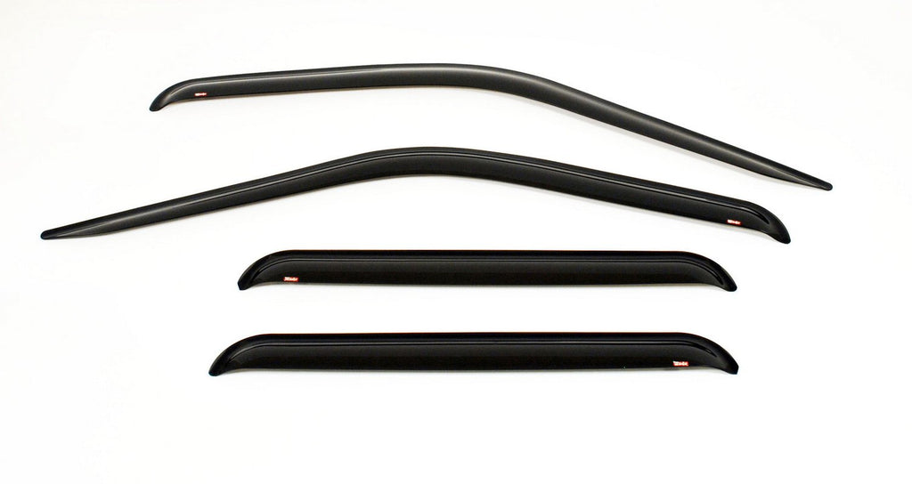 Westin 72-69487 In-Channel Wind Deflector; 4 pc.; Smoke; For King Cab;