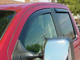 Westin 72-69491 In-Channel Wind Deflector; 4 pc.; Smoke;
