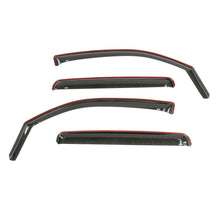 Load image into Gallery viewer, Westin 72-88433 In-Channel Wind Deflector; 4 pc.; Smoke; For Double Cab;