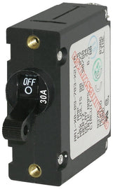 BLUE SEA 7220-BSS CIRCUIT BREAKER AA1TOGGLE 30A BLK