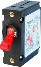 Load image into Gallery viewer, BLUE SEA 7229-BSS CIRCUIT BREAKER AA1TOGGLE 50A RED