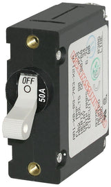 BLUE SEA 7230-BSS CIRCUIT BREAKER AA1TOGGLE 50A WHT