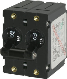 BLUE SEA 7232-BSS CIRCUIT BREAKER AA2TOGGLE 10A BLK