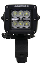Load image into Gallery viewer, Go Rhino 730030T XE Windshield Cowl Light Mounts for Jeep JL/JT - Fits Single 3x3 LED Cube