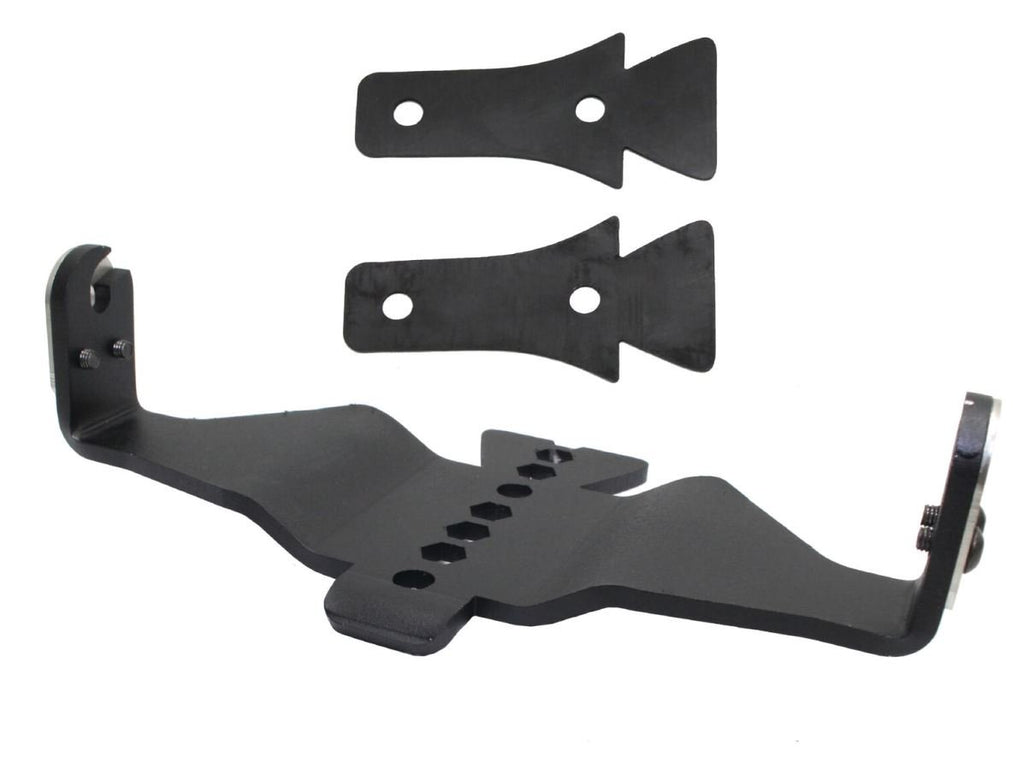 Go Rhino 731060T XE Hood Hinge Light Mounts for Jeep JL/JT (Pair) - Fits 6" Single Row LED Bar