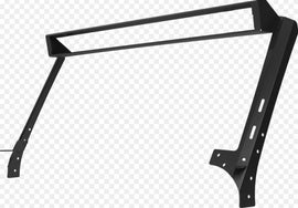Go Rhino 731500T WLF mounts lights above windshield to help increase driving visibility off road