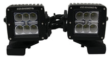 Load image into Gallery viewer, Go Rhino 732230T XE Center Hood Light Mounts for Jeep JL/JT - Fits Single 3x3 LED Cube
