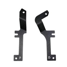Go Rhino 732240T XE Hood Hinge Cube Light Mounts - 2019-2024 Silverado 1500/2022 Silverado1500LTD