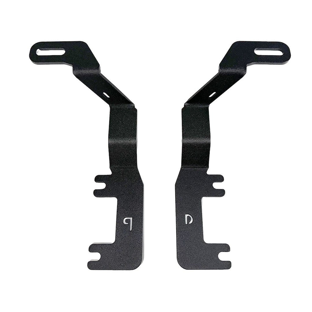 Go Rhino 732250T XE Hood Hinge Cube Light Mounts - 2023-2024 Chevy Colorado/2023-2024 GMC Canyon