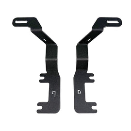 Go Rhino 732250T XE Hood Hinge Cube Light Mounts - 2023-2024 Chevy Colorado/2023-2024 GMC Canyon