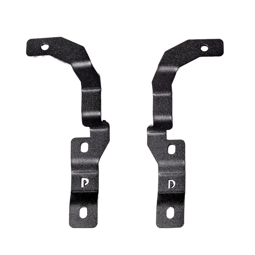 Go Rhino 732255T XE Hood Hinge Cube Light Mounts - 2015-2022 Chevy Colorado/2015-2022 GMC Canyon