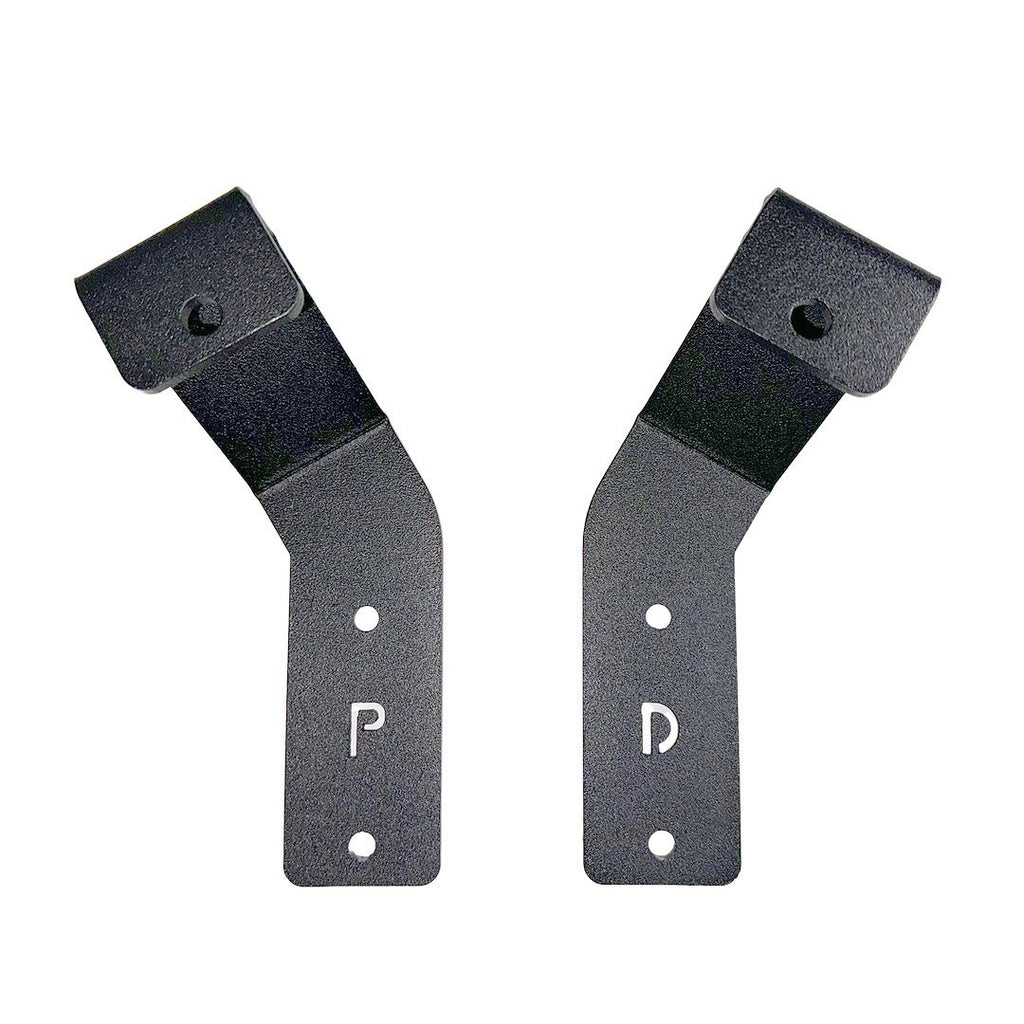 Go Rhino 732275T XE Hood Hinge Cube Light Mounts - 2021-2023 Ford Bronco Sport