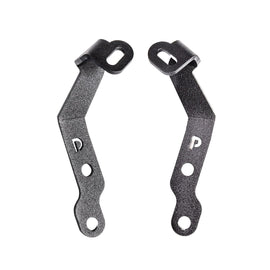 Go Rhino 732310T XE Hood Hinge Cube Light Mounts - 2014-2022 Mercedes-Benz Sprinter 2500