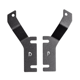 Go Rhino 732325T XE Hood Hinge Cube Light Mounts - 16-23 Nissan Titan XD/17-23 Nissan Titan