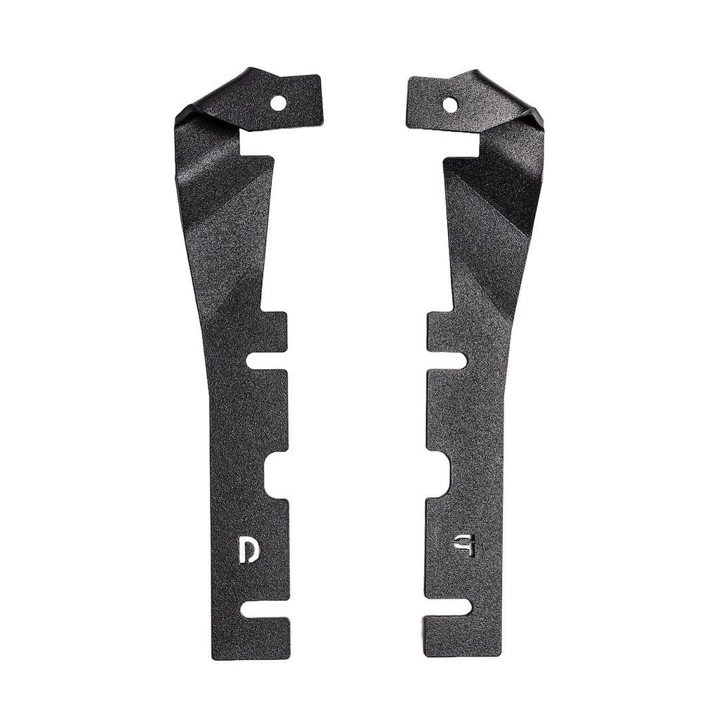 Go Rhino 732335T XE Hood Hinge Cube Light Mounts - 11-18 Ram 1500/19-24 Ram 1500 Classic
