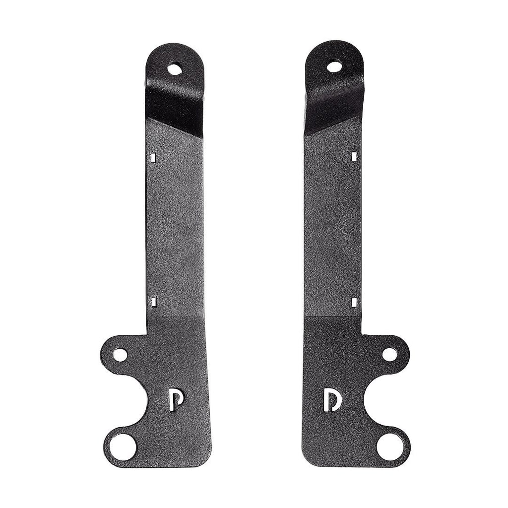Go Rhino 732345T XE Hood Hinge Cube Light Mounts - 2018-2023 Subaru Crosstrek