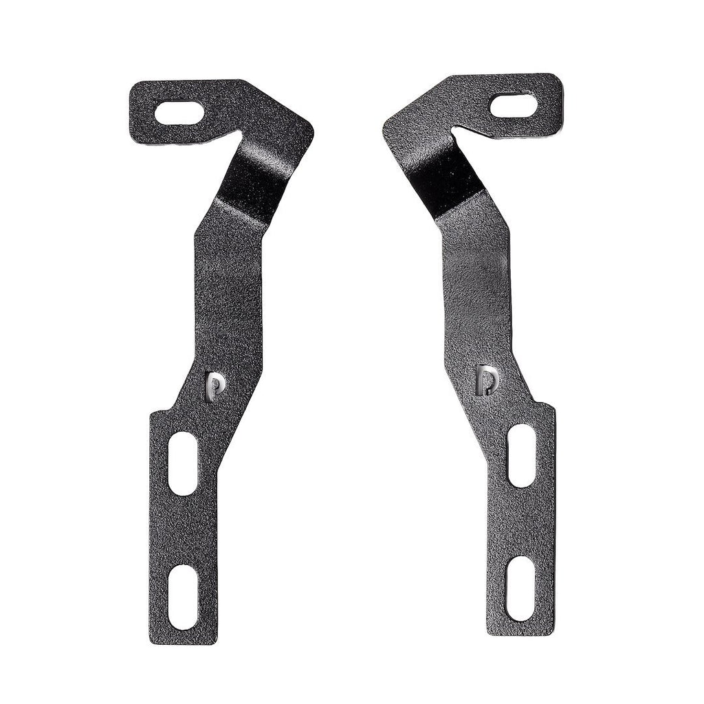 Go Rhino 732370T XE Hood Hinge Cube Light Mounts - 2016-2023 Toyota Tacoma