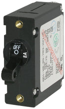 Load image into Gallery viewer, BLUE SEA 7347-BSS CIRCUIT BREAKER AA1TOGGLE 8A BLK