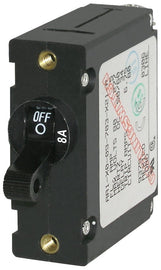 BLUE SEA 7347-BSS CIRCUIT BREAKER AA1TOGGLE 8A BLK