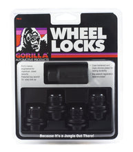 Load image into Gallery viewer, GORILLA 73631TBC WHL LOCKS TOYOTA BLK CHR SET